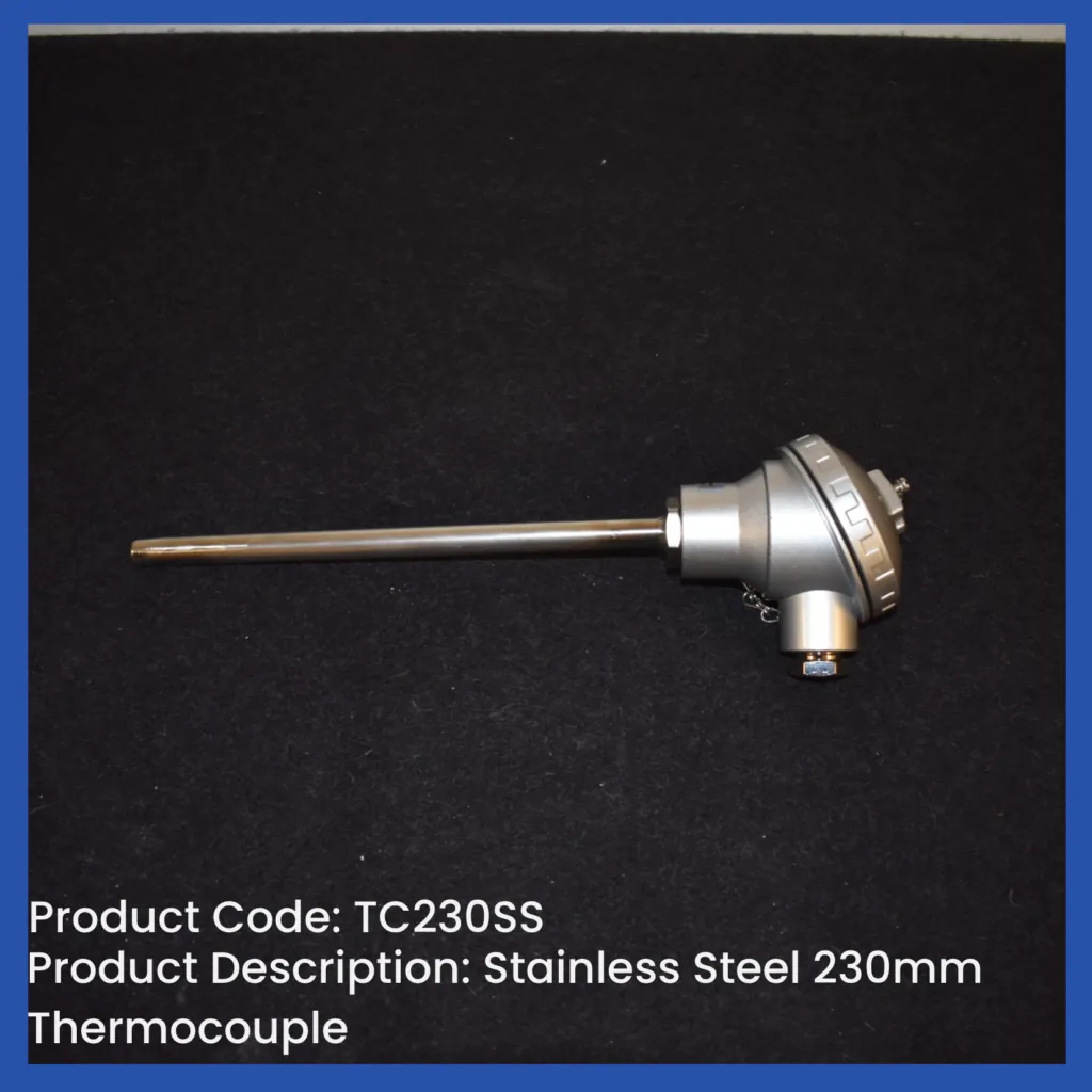 Stainless Steel 230mm Thermocouple
